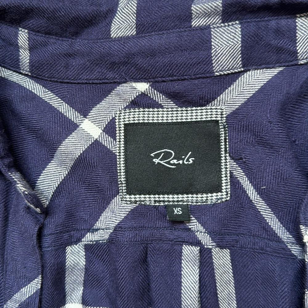 Rails Blue Button Up - image 2